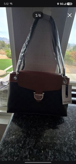 Nine West Two-Tone Crossbody Bag