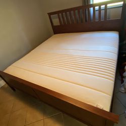 King Bed (mattress and Frame)