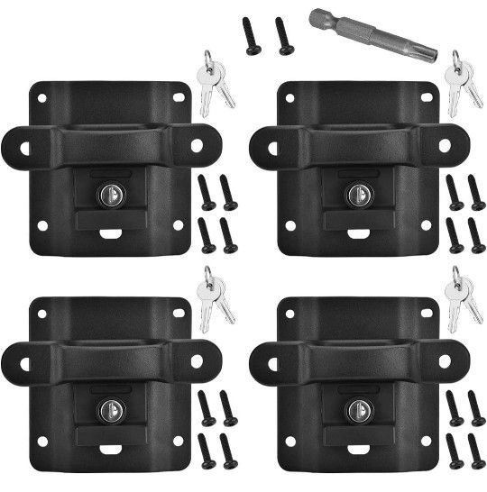 Bed Tie Down Anchors Brackets Box Link with Plates Compatible with 2015-2021 F150 F250 F350 & Raptor 2022 2021-2015 Truck Bed Tie Downs