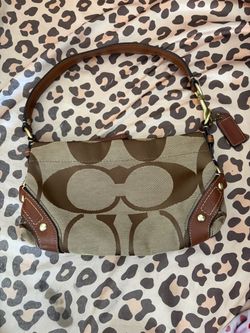 Coach Signature Canvas Mini Carly
