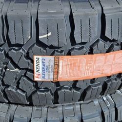 4 New 275-60-20 Kenda Klever AT2 All Terrain Tires 33 X 11.00 R20 Inch Tire FREE Same Day Delivery To Most Inland Empire Locations 60,000 Miles