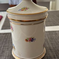 Vintage Neiman-Marcus Covered Ginger Jar Gray's Pottery Made in England
