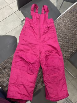 Toddle Water -Resistant Snow - Bib Overalls Pink