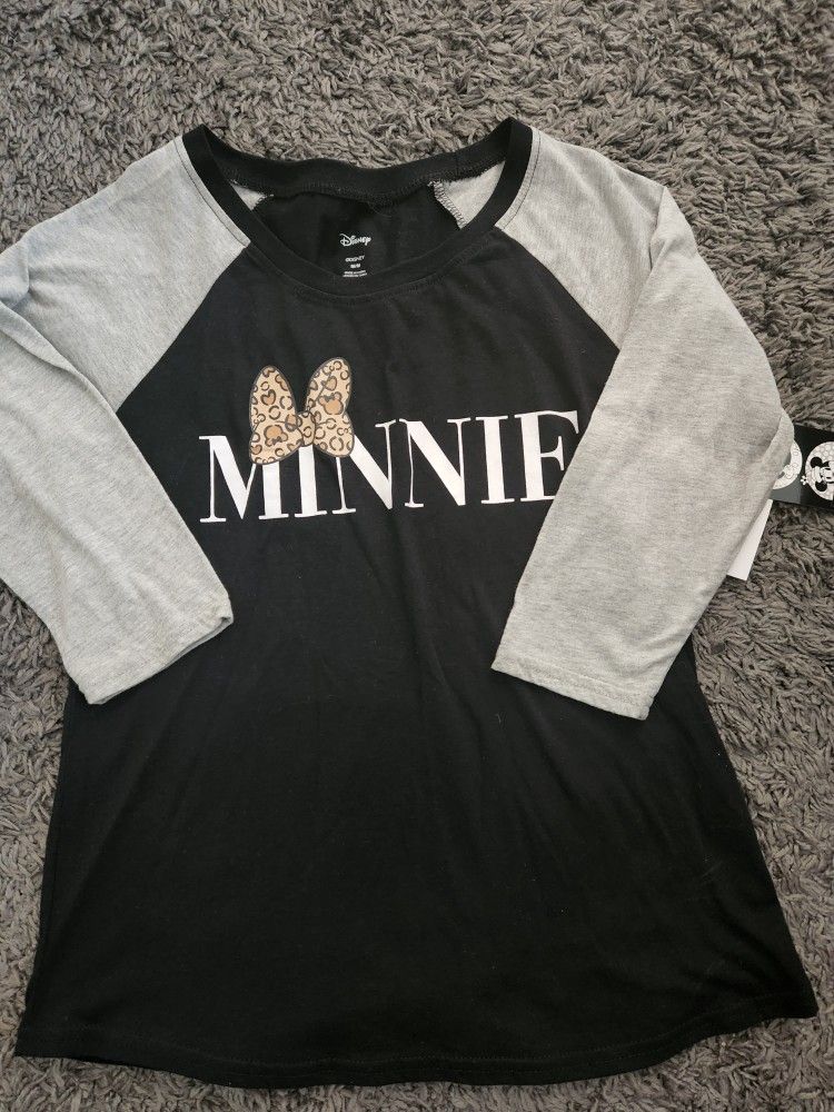 Disney Minnie Mouse Baseball tee for Women