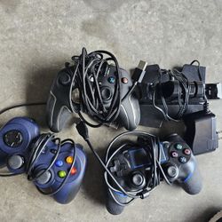3 Controllers And 1 Playstation Charger