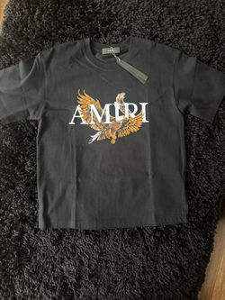 Amiri Eagle Graphic T-Shirt Black