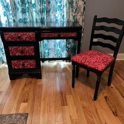 Desk And Matching Chair