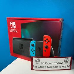 New Nintendo Switch V2-gaming System - Payments Available - Pay $5 Down To take It home
