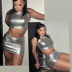 2 Piece Chrome Set