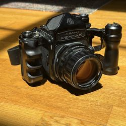 Pentax 67 + 105/2.4 + Accessories