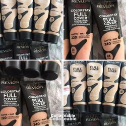 New Revlon Colorstay Foundations 