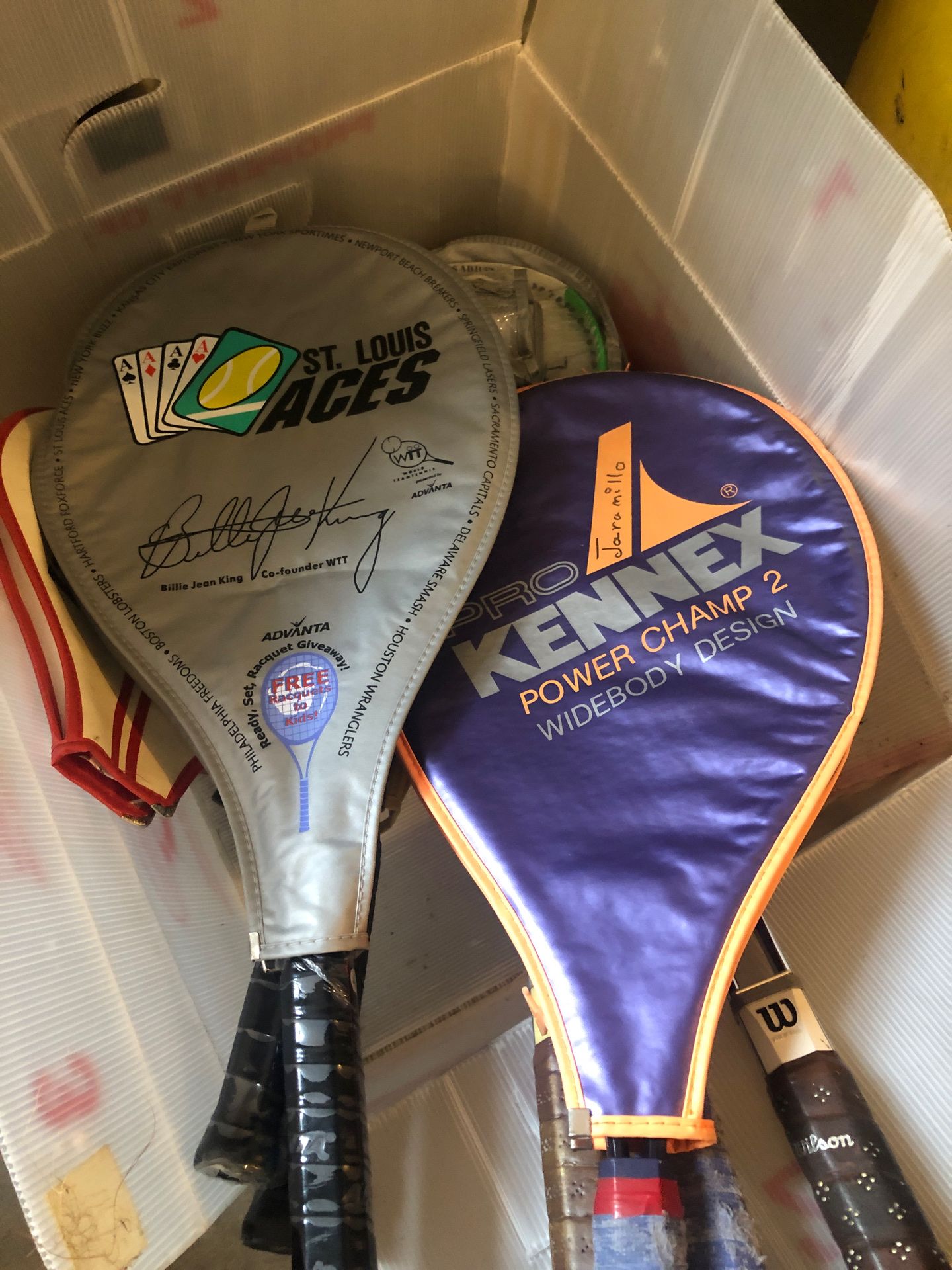 Tennis rackets