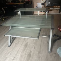 Glass Desk 48” 