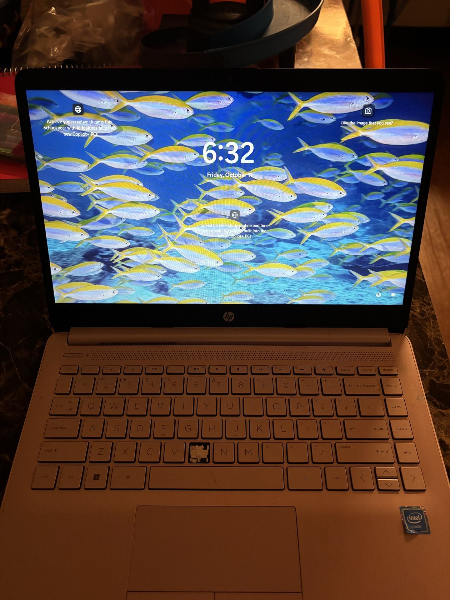 HP Chromebook Laptop - Rose Gold