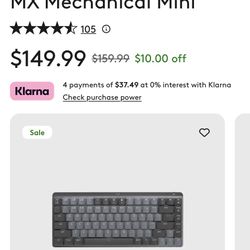 MX Mechanical Mini (BLUETOOTH)