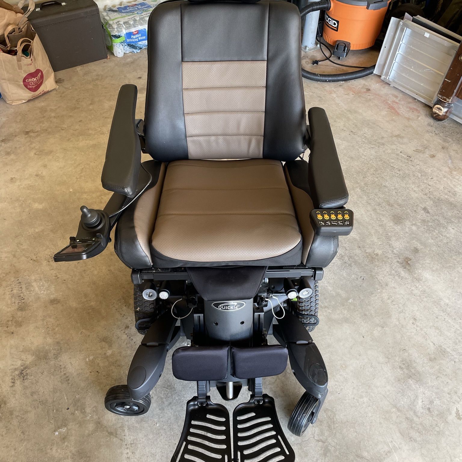 Sunrise Medical Quickie QM-710 Rehab Power Wheelchair