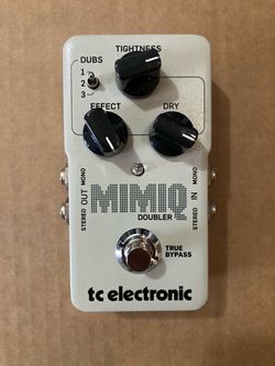Tc Electronic Mimiq Doubler guitar pedal