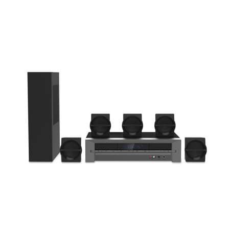 Blackweb 1000-Watt 5.1 Channel Receiver Home Theater System Speakers With Bluetooth