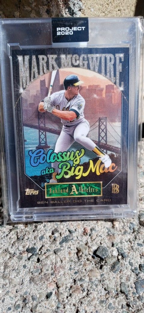 2020 Topps Project Mark McGwire #191 Athletics