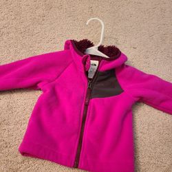 Northface girls Fleece jacket - 6-12mo