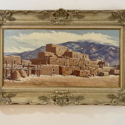 Oil painting on canvas by Ralph LEYBA