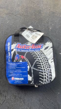 Auto trac light truck/suv self tightening traction chain