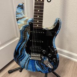 Fender Stratocaster Special Edition Blue Swirl Electric Guitar