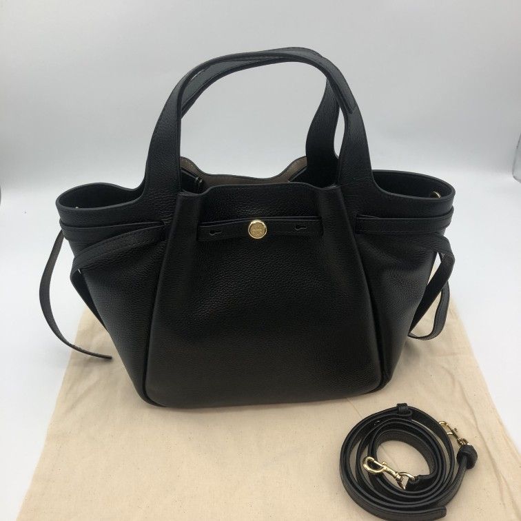 Tory Burch Small Romy Tote Black