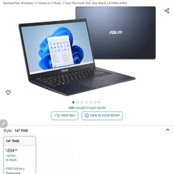 Asus 14.0 Laptop 