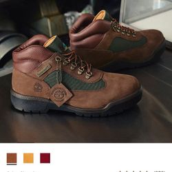 Trending Beef and Broccoli Timberland Field Boots 
