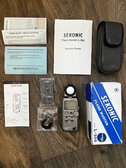 Sekonic L-358 Camera Light Meter (LIKE NEW)