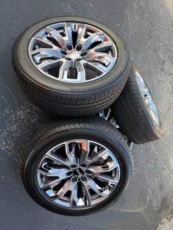 GMC SIERRA 1500 DENALI 2026 WHEELS AND TIRES