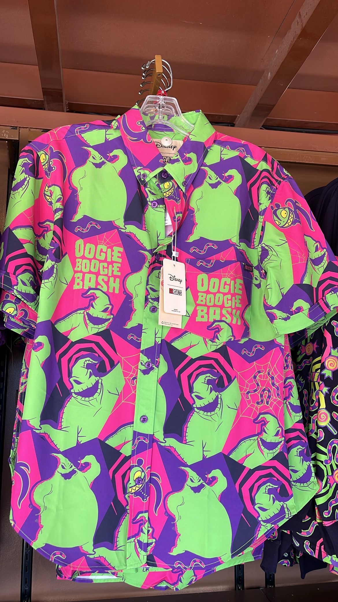 Oogie Boogie Shirt Disneyland 