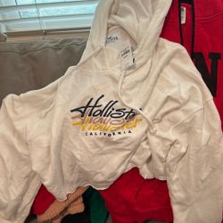 Hoodie Crop Medium With Tag