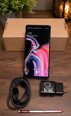128gb  Note 9 Samsung galaxy unlocked