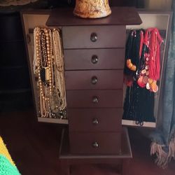 Wood Jewelry Box  Without The Jewelries New