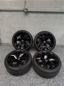 23" OEM Audi Q8 SQ8 RSQ8 Wheels Rims Set of 4 23x10.5 5x112 + Continental Tires