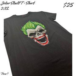 Joker Skull T-Shirt!! Brand New W/ Tags!! 