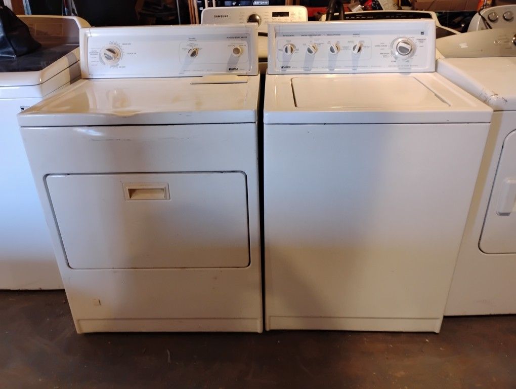 Kenmore Washer And Gas Dryer Set