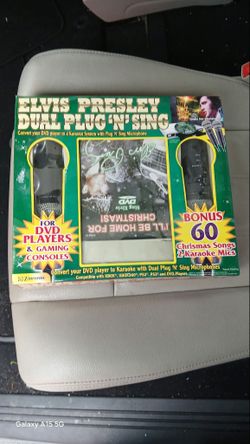Elvis Presley Dual Plug 'N' Sing Karaoke Set