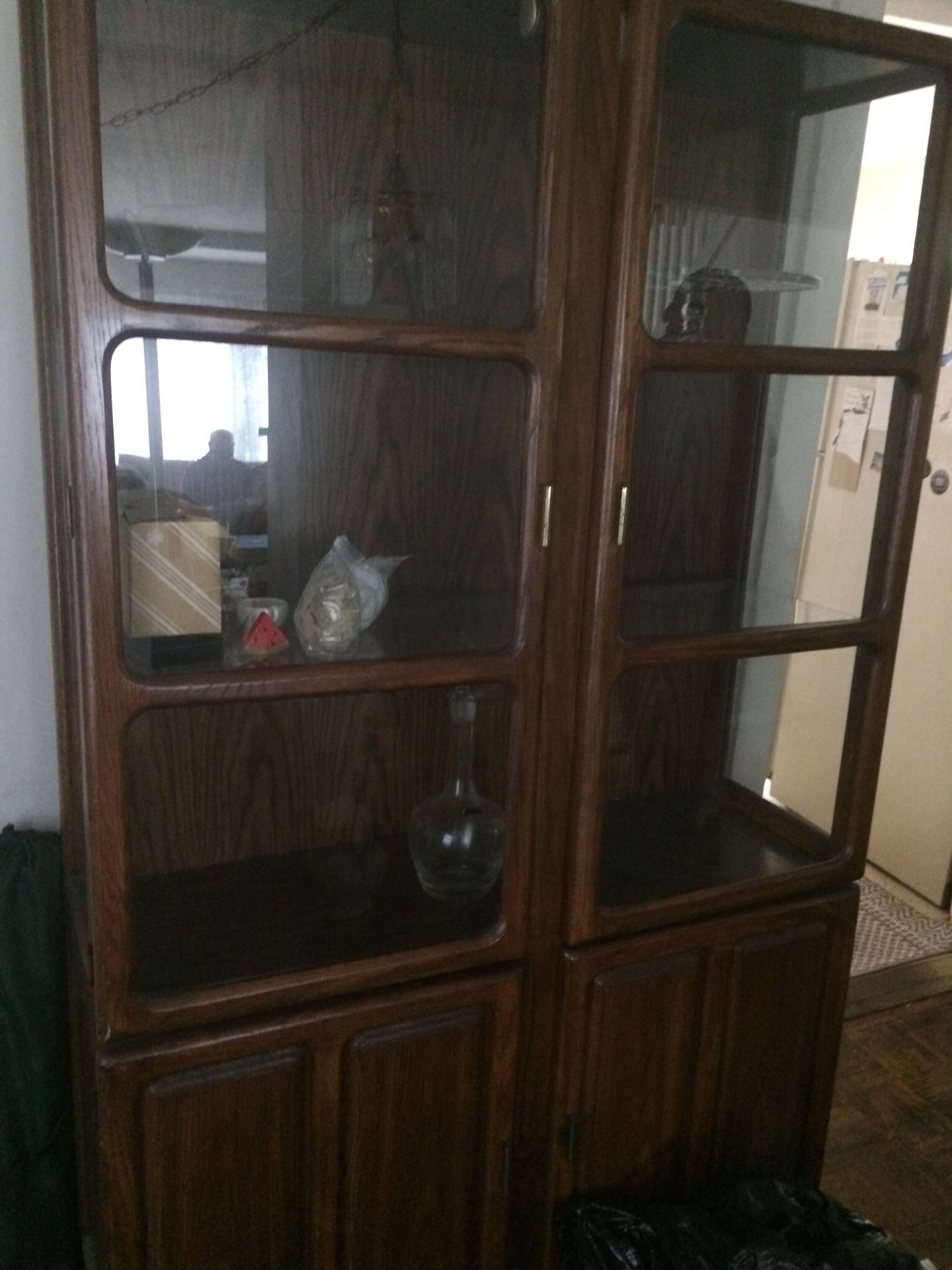 Free China Cabinet Due to Moving