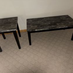 Coffee Table Plus 2 Side Table