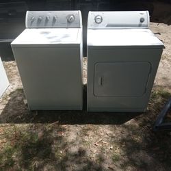 Whirlpool Washer & Dryer Set Working 