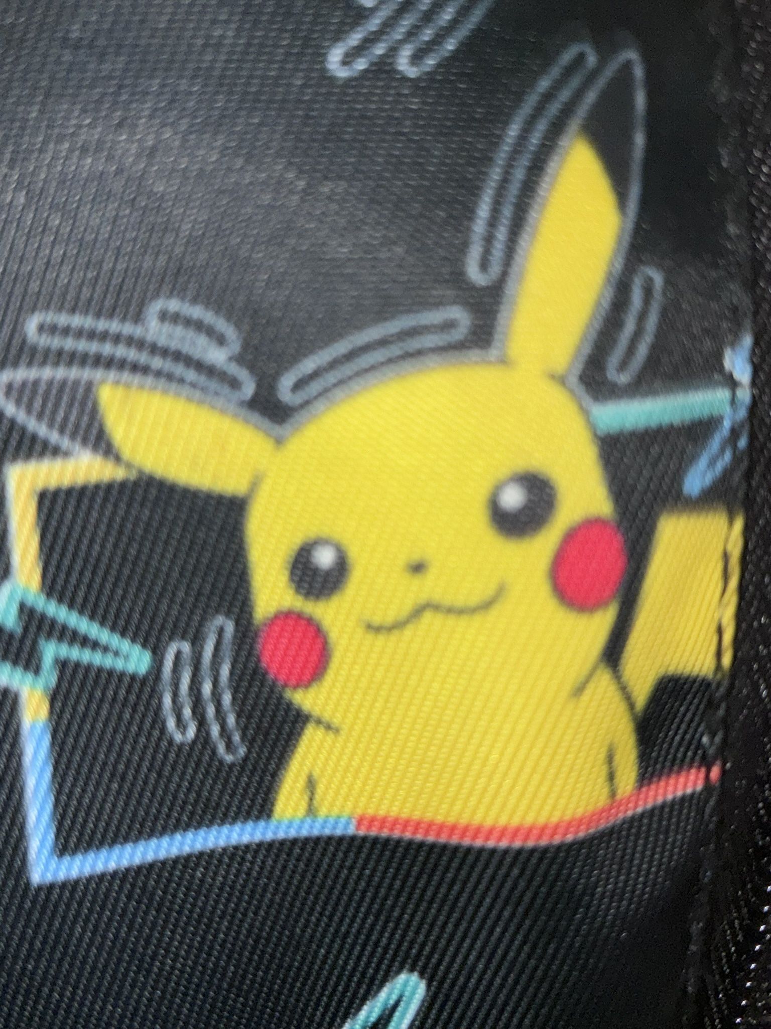 PIKACHU RARE POKEMON 1 STRAP BAG APPAREL