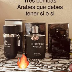 Perfumes Árabes Originales .3x$100