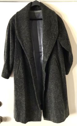 Vintage Heavy/Thick Cold Weather Warm Custom Made Women’s Coat 100% Wool