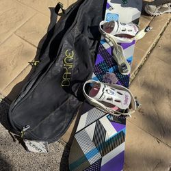 Snowboard Boots And Bag! 