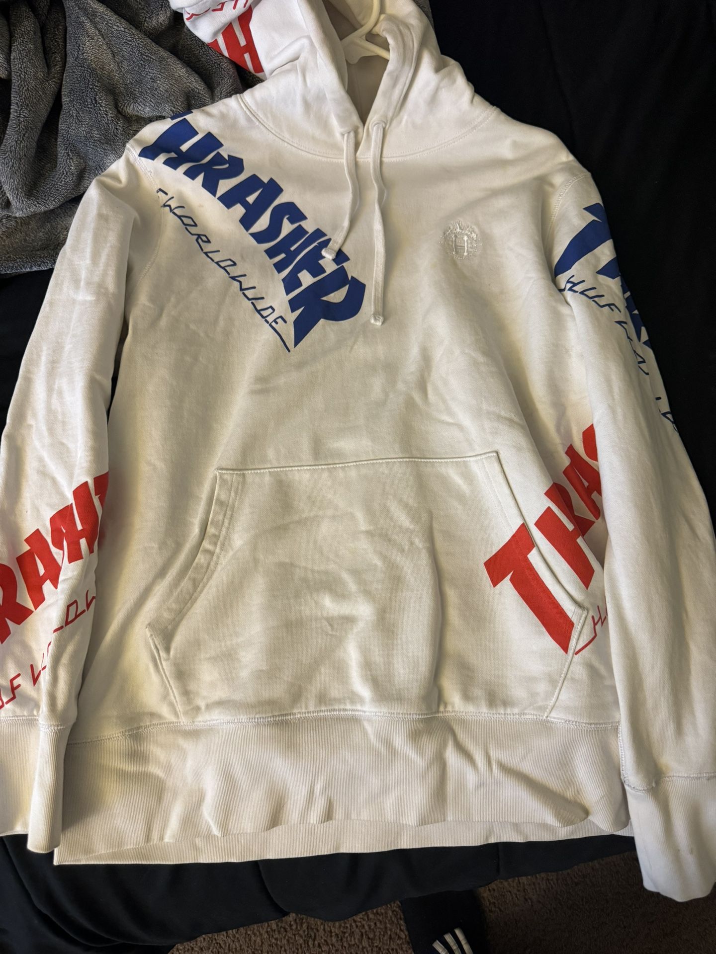 Thrasher Hoodie Sz L