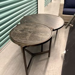 Mateo West Elm Coffee Table And Side Table Set