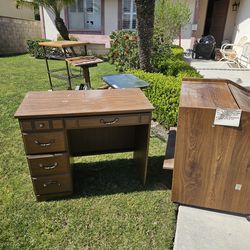 Curb alert! Free funature outside and inside house being cleaned out